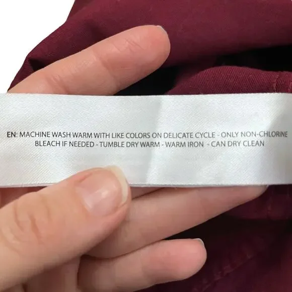 Ariat Boys Team Logo Twill Shirt XL Button Down Red Western Cowboy Rodeo Youth - Picture 10 of 10